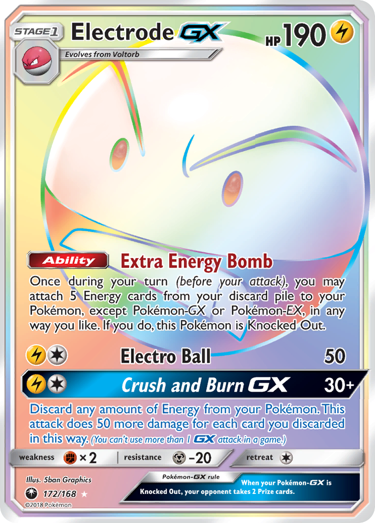 Electrode GX (172/168) [Sun & Moon: Celestial Storm] | Game Master's Emporium (The New GME)