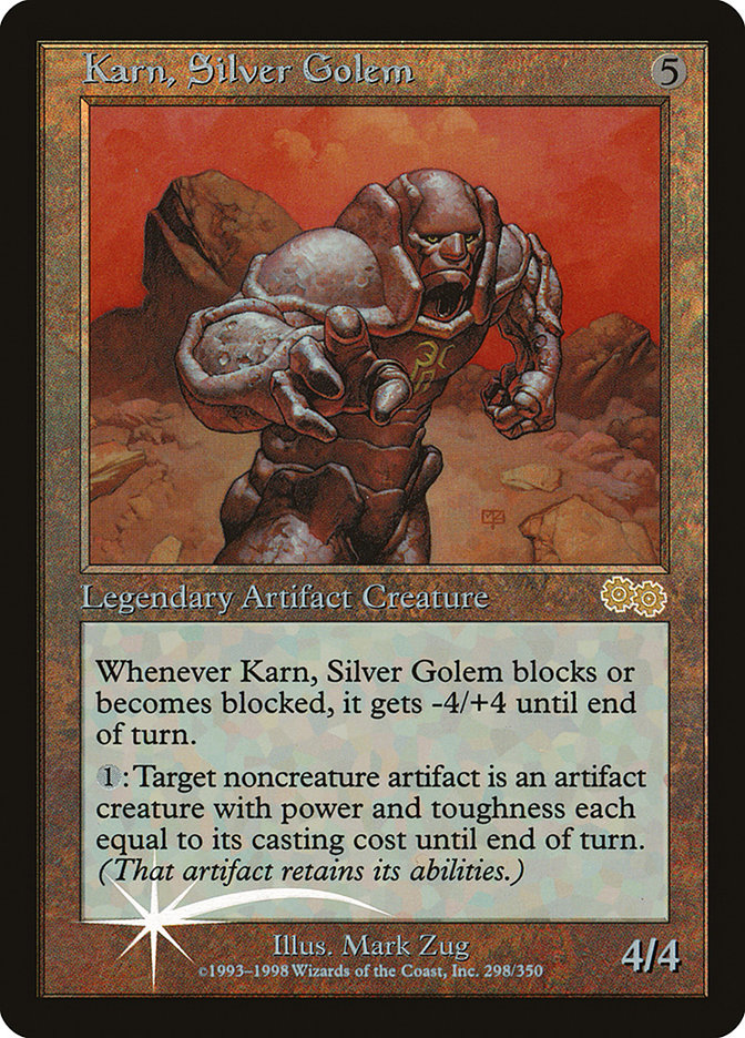 Karn, Silver Golem [Arena League 1999] | Game Master's Emporium (The New GME)