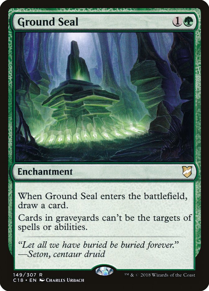 Ground Seal [Commander 2018] | Game Master's Emporium (The New GME)