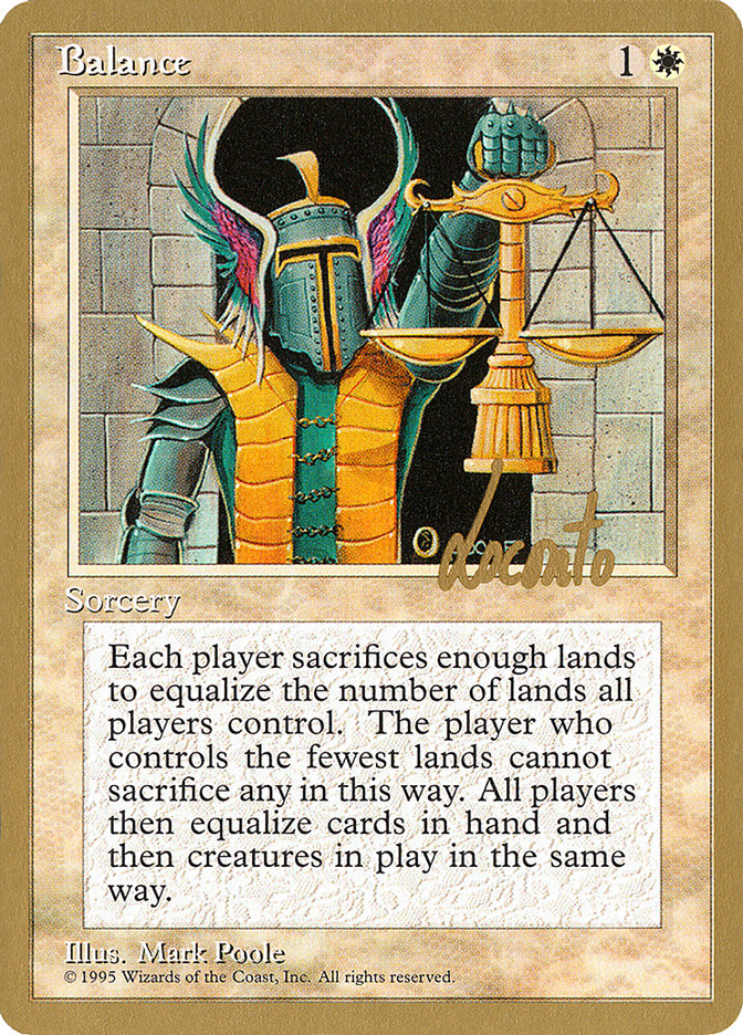 Balance (Michael Loconto) [Pro Tour Collector Set] | Game Master's Emporium (The New GME)