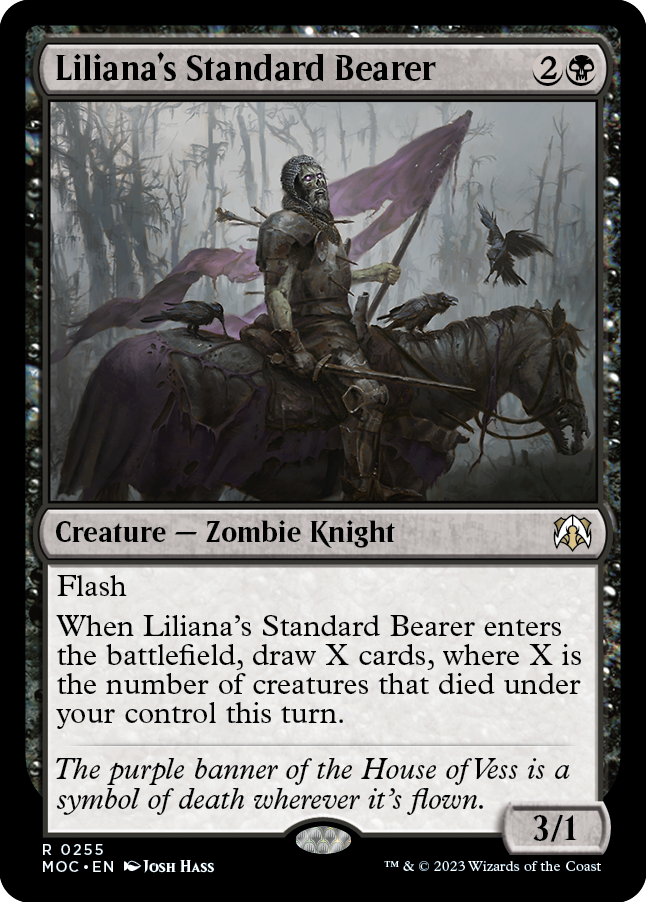 Liliana's Standard Bearer [March of the Machine Commander] | Game Master's Emporium (The New GME)