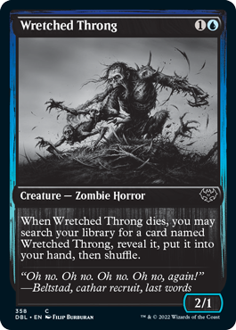 Wretched Throng [Innistrad: Double Feature] | Game Master's Emporium (The New GME)