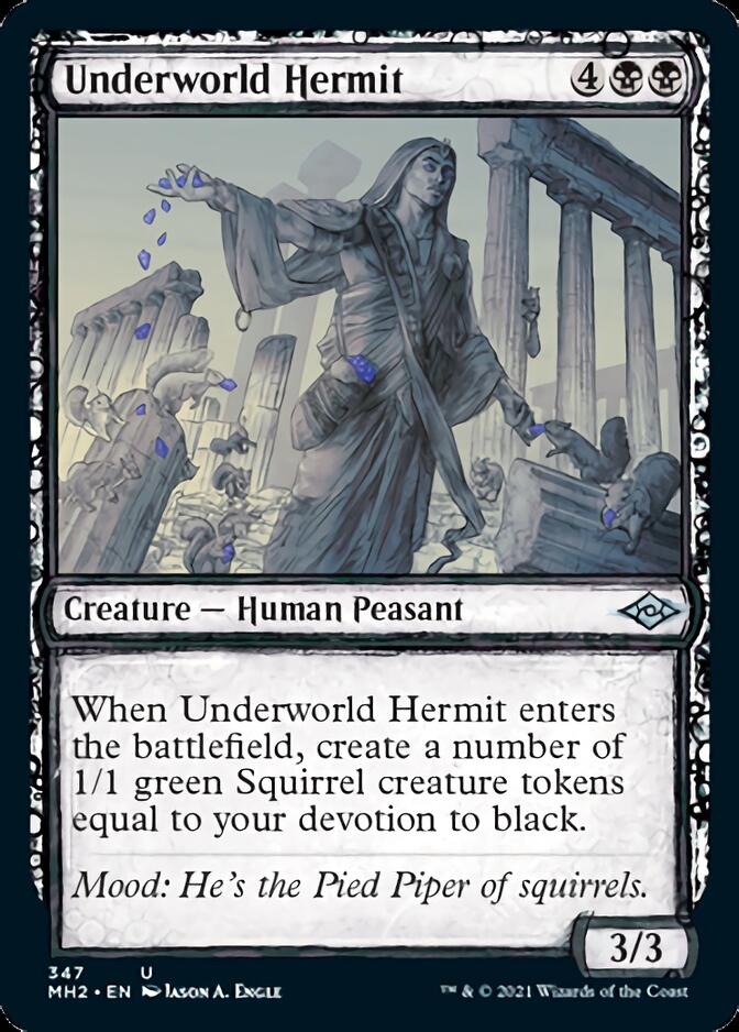 Underworld Hermit (Sketch) [Modern Horizons 2] | Game Master's Emporium (The New GME)