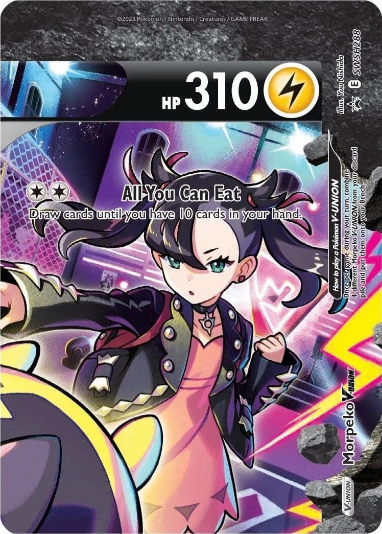 Morpeko V-Union (SWSH288) [Sword & Shield: Black Star Promos] | Game Master's Emporium (The New GME)