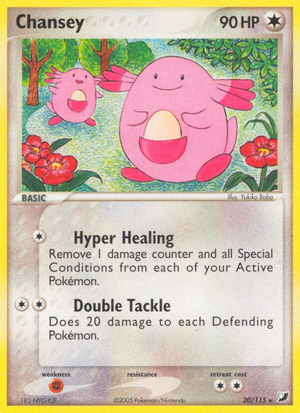 Chansey (20/115) [EX: Unseen Forces] | Game Master's Emporium (The New GME)