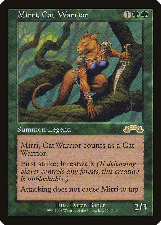 Mirri, Cat Warrior [Exodus] | Game Master's Emporium (The New GME)