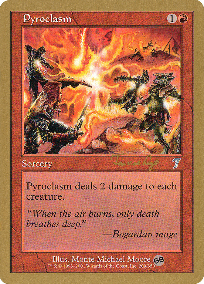 Pyroclasm (Tom van de Logt) (SB) [World Championship Decks 2001] | Game Master's Emporium (The New GME)