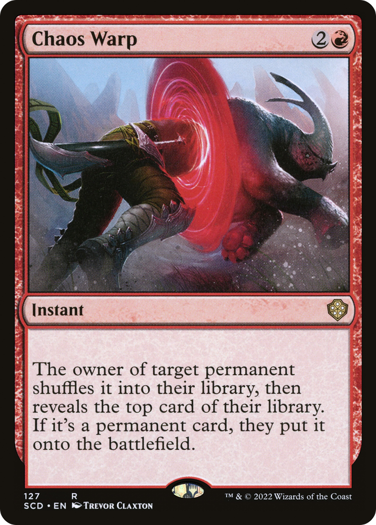 Chaos Warp [Starter Commander Decks] | Game Master's Emporium (The New GME)