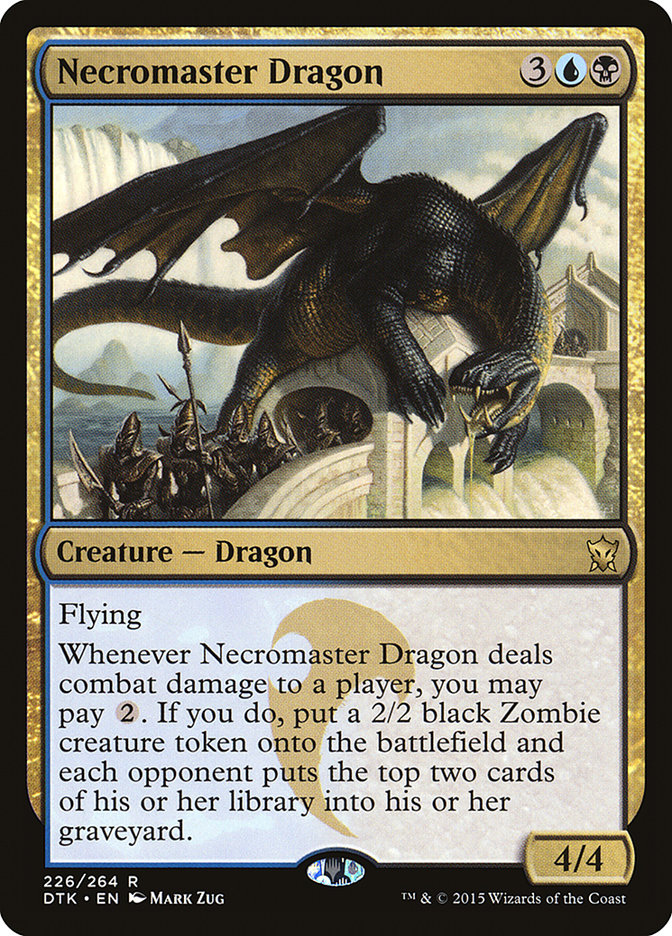 Necromaster Dragon [Dragons of Tarkir] | Game Master's Emporium (The New GME)