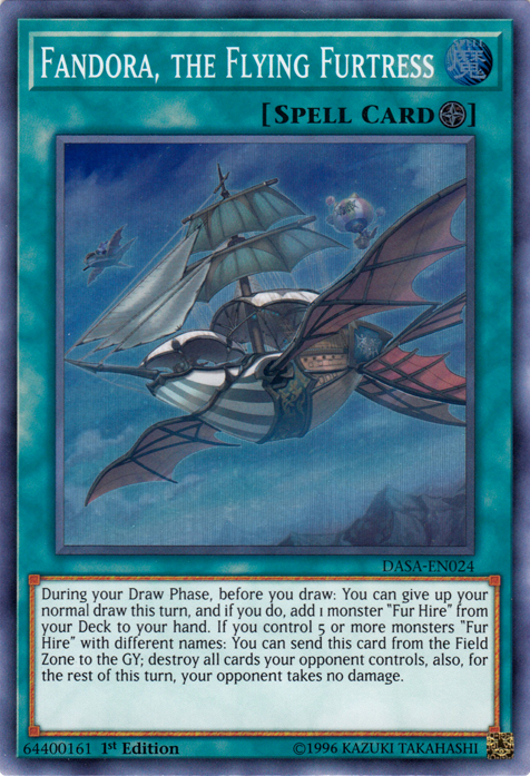 Fandora, the Flying Furtress [DASA-EN024] Super Rare | Game Master's Emporium (The New GME)