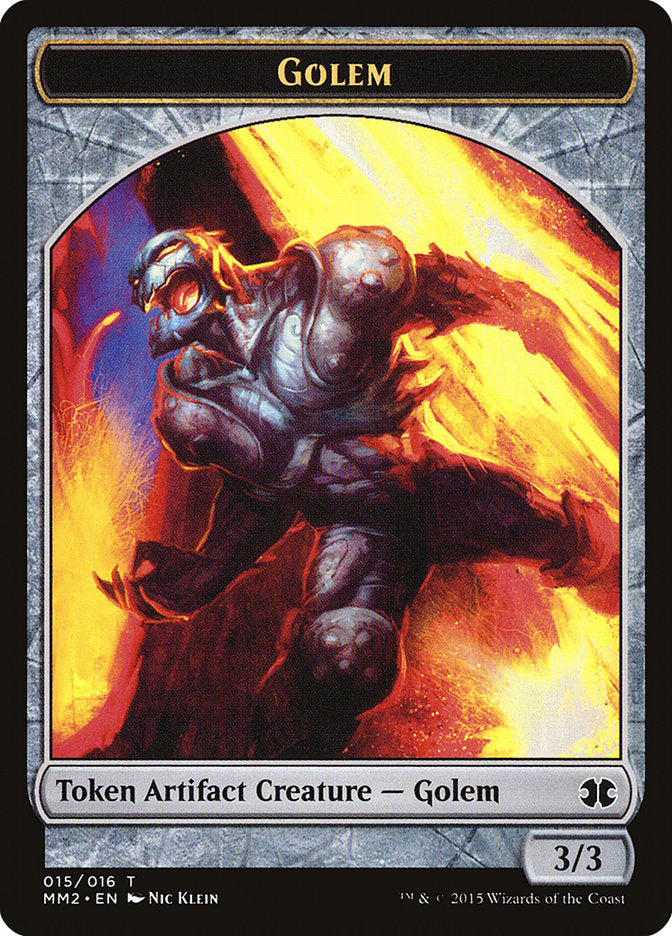 Golem Token [Modern Masters 2015 Tokens] | Game Master's Emporium (The New GME)