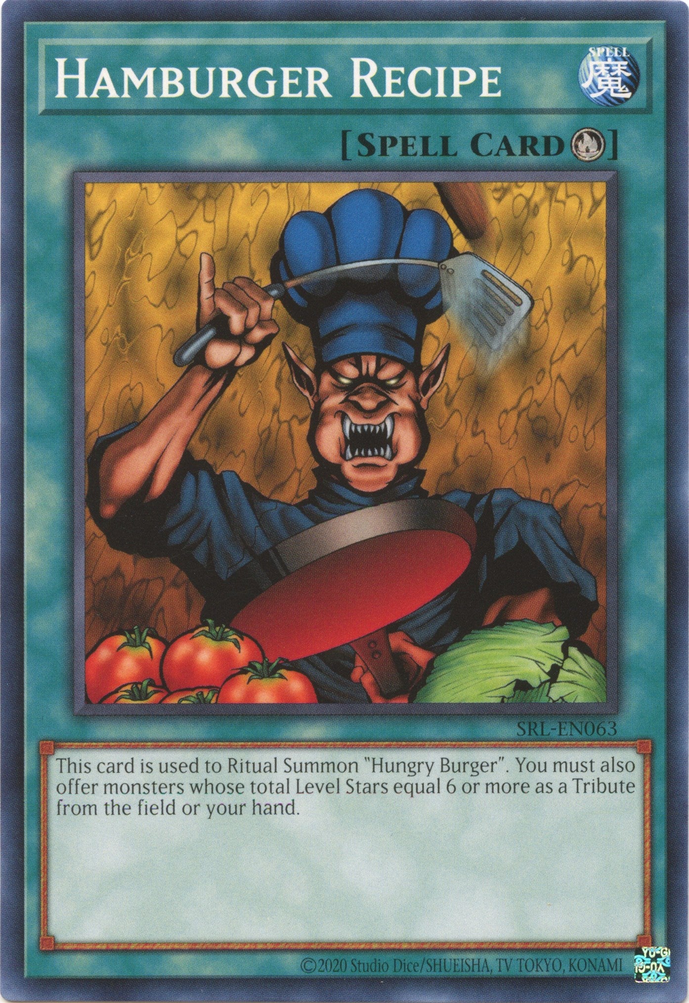 Hamburger Recipe (25th Anniversary) [SRL-EN063] Common | Game Master's Emporium (The New GME)