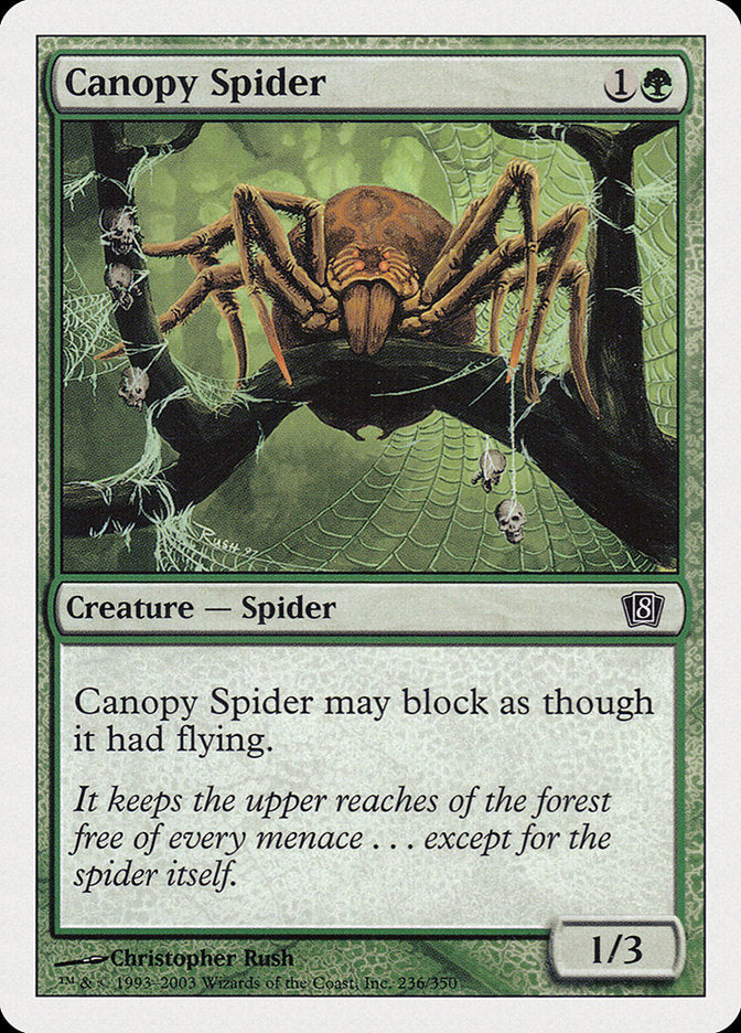 Canopy Spider [Eighth Edition] | Game Master's Emporium (The New GME)