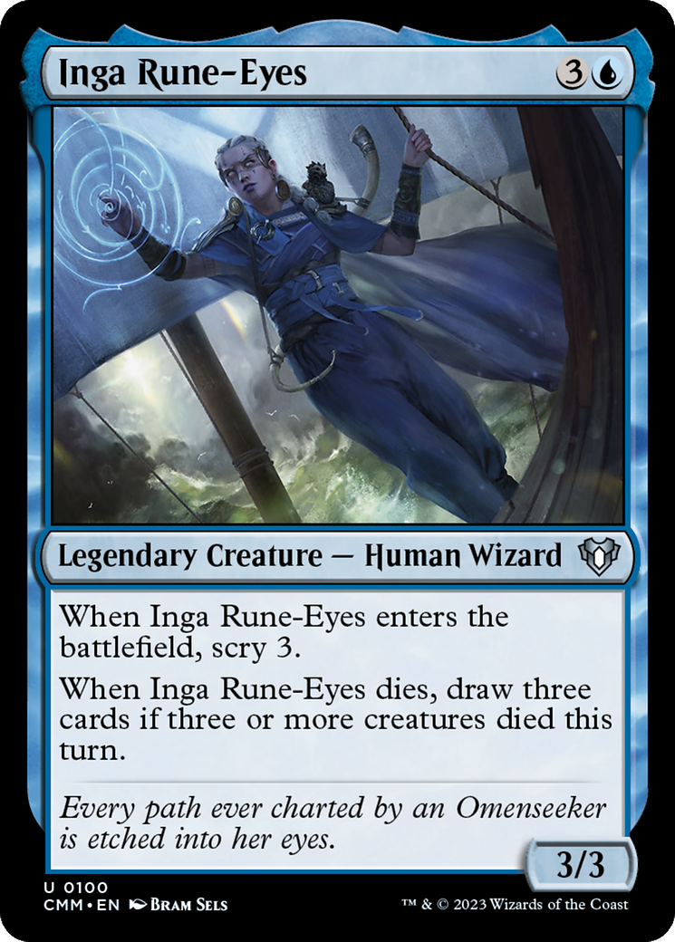 Inga Rune-Eyes [Commander Masters] | Game Master's Emporium (The New GME)