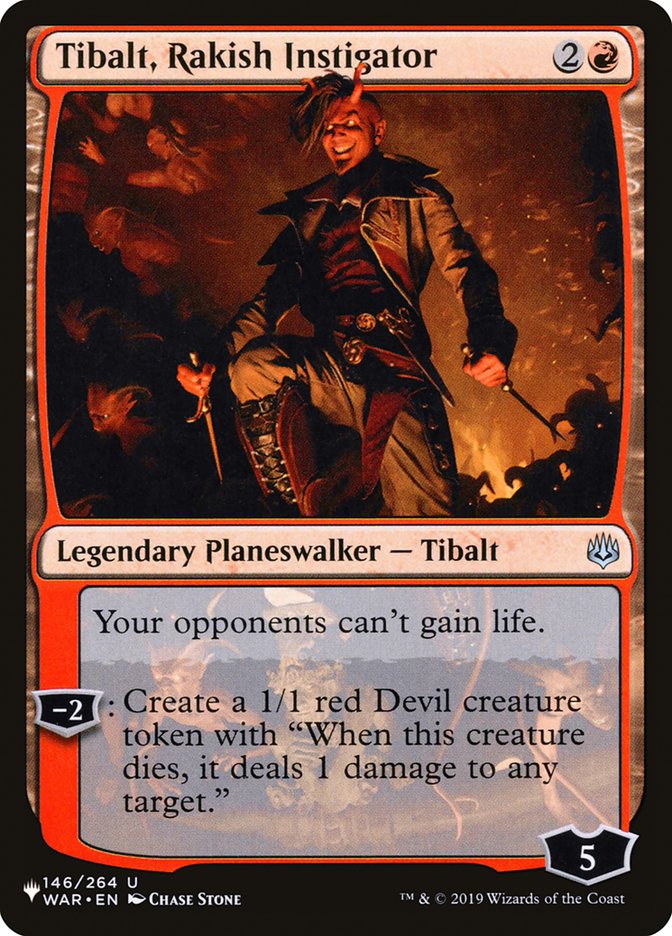 Tibalt, Rakish Instigator [The List] | Game Master's Emporium (The New GME)