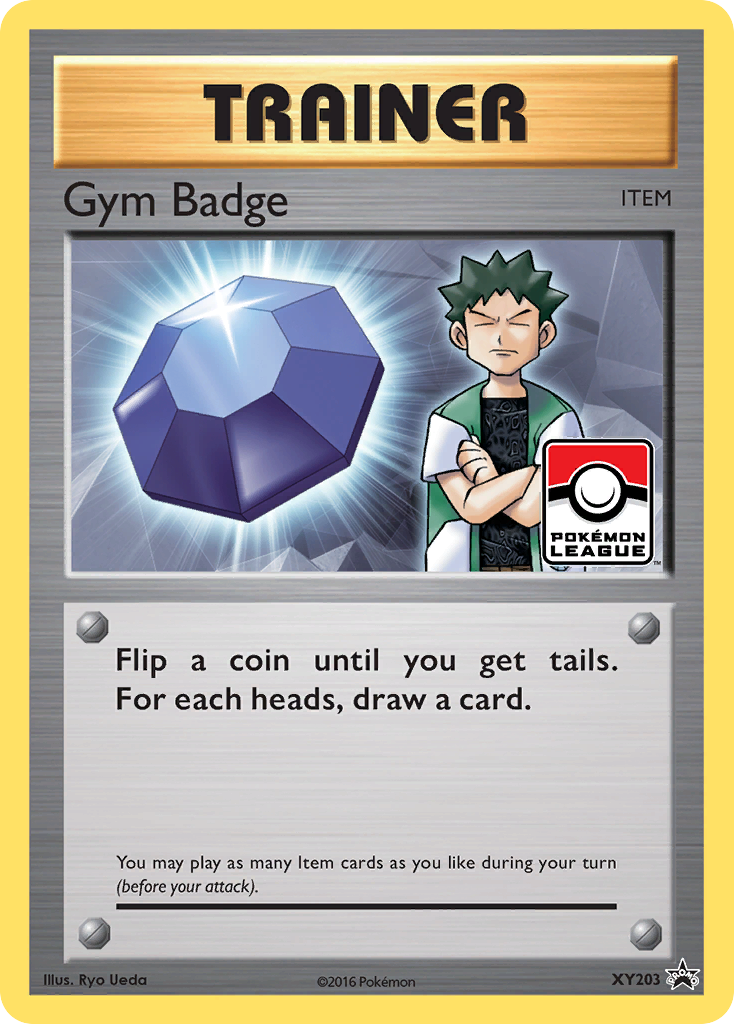 Gym Badge (XY203) [XY: Black Star Promos] | Game Master's Emporium (The New GME)