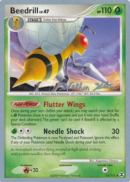 Beedrill LV.47 (15/111) (Luxdrill - Stephen Silvestro) [World Championships 2009] | Game Master's Emporium (The New GME)