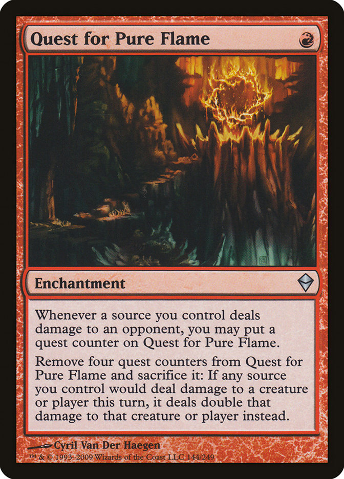 Quest for Pure Flame [Zendikar] | Game Master's Emporium (The New GME)