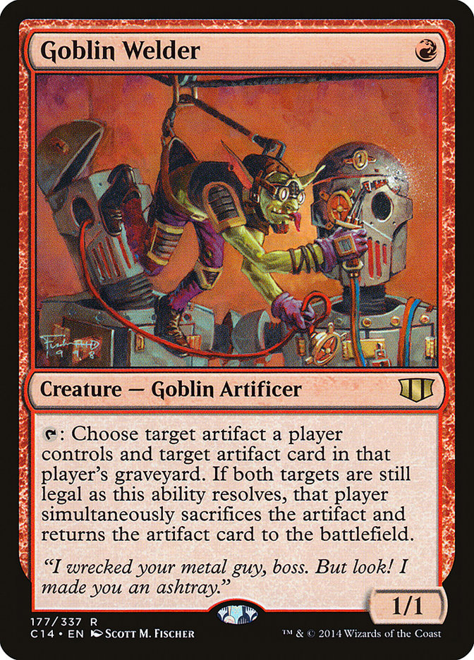 Goblin Welder [Commander 2014] | Game Master's Emporium (The New GME)