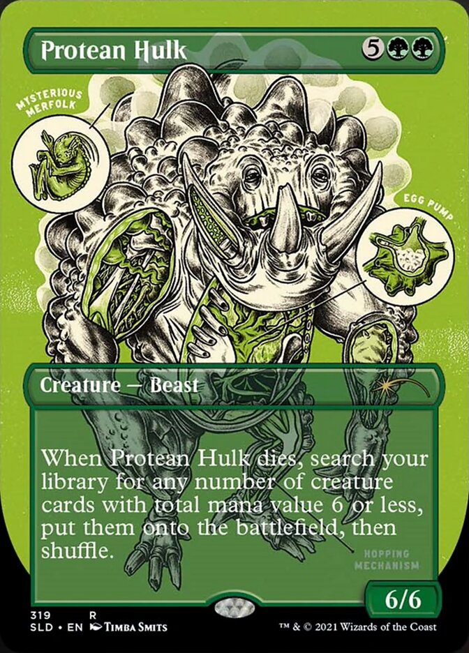 Protean Hulk (Borderless Foil Etched) [Secret Lair Drop Series] | Game Master's Emporium (The New GME)