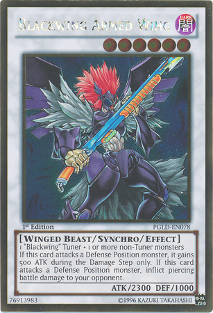 Blackwing Armed Wing [PGLD-EN078] Gold Rare | Game Master's Emporium (The New GME)