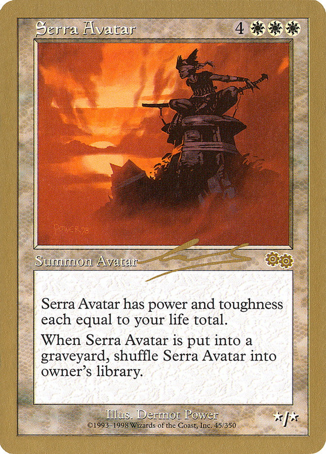 Serra Avatar (Nicolas Labarre) [World Championship Decks 2000] | Game Master's Emporium (The New GME)