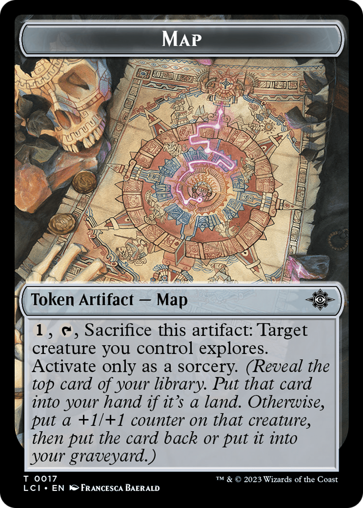 Map Token [The Lost Caverns of Ixalan Tokens] | Game Master's Emporium (The New GME)