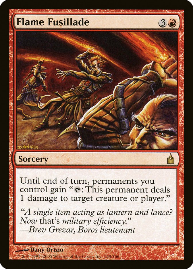 Flame Fusillade [Ravnica: City of Guilds] | Game Master's Emporium (The New GME)