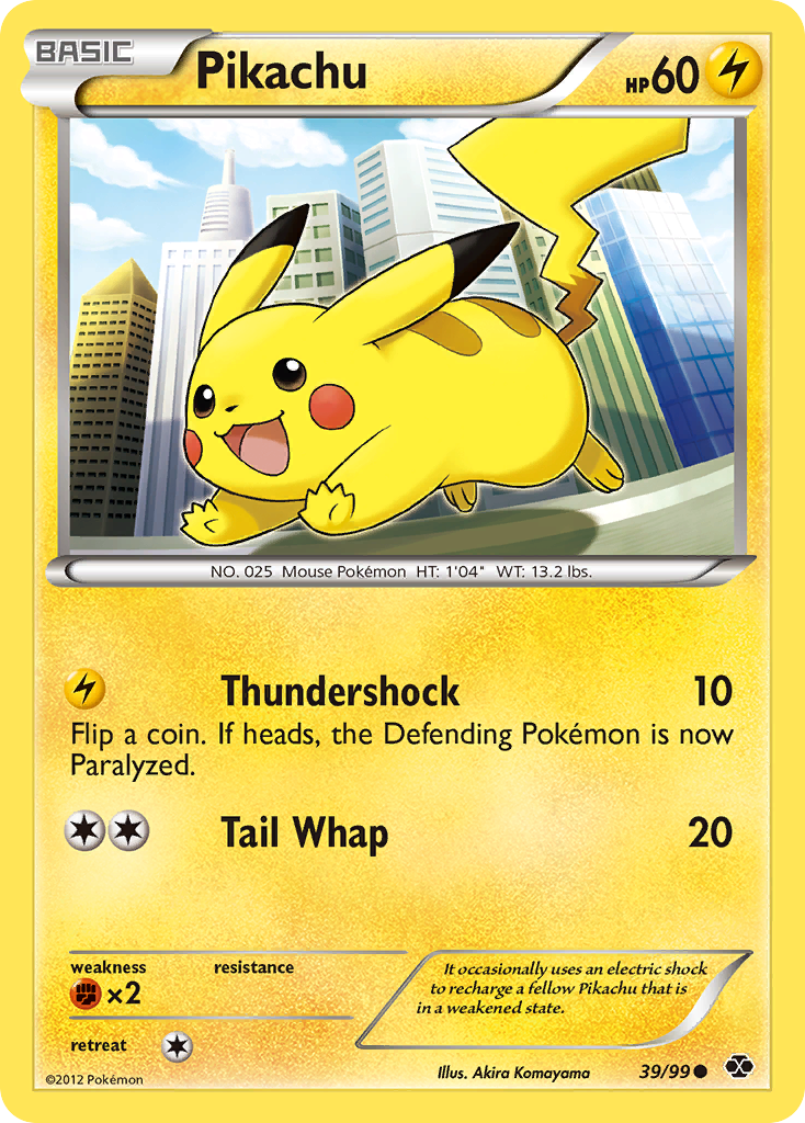 Pikachu (39/99) [Black & White: Next Destinies] | Game Master's Emporium (The New GME)