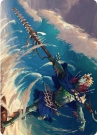 Tazeem Roilmage Art Card [Zendikar Rising Art Series] | Game Master's Emporium (The New GME)