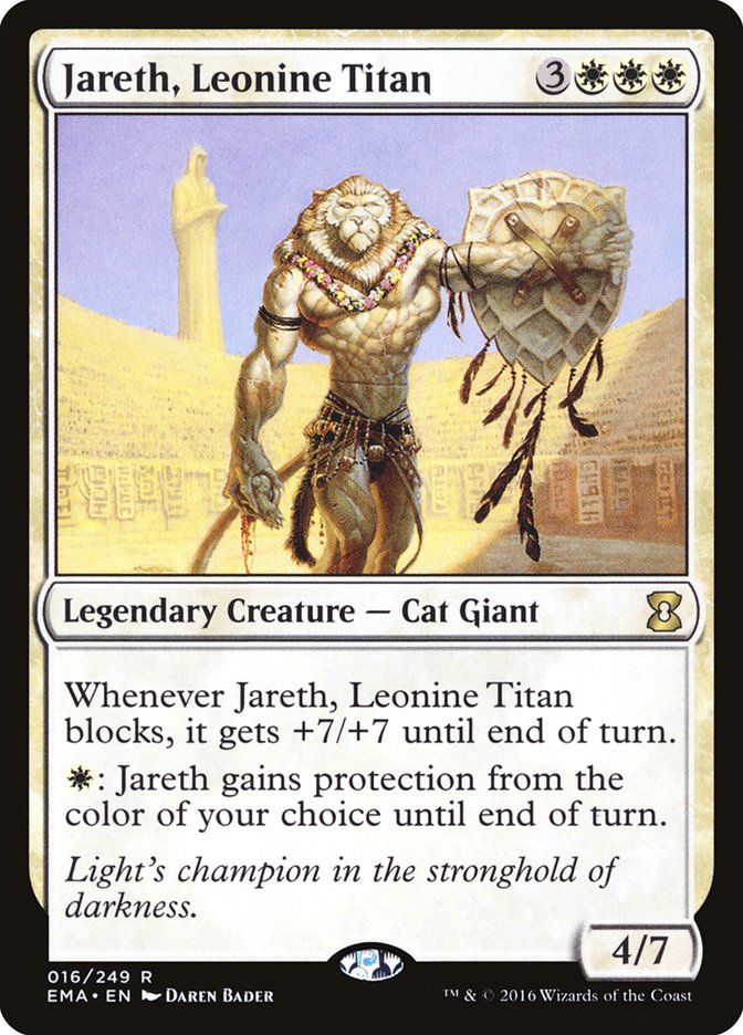 Jareth, Leonine Titan [Eternal Masters] | Game Master's Emporium (The New GME)