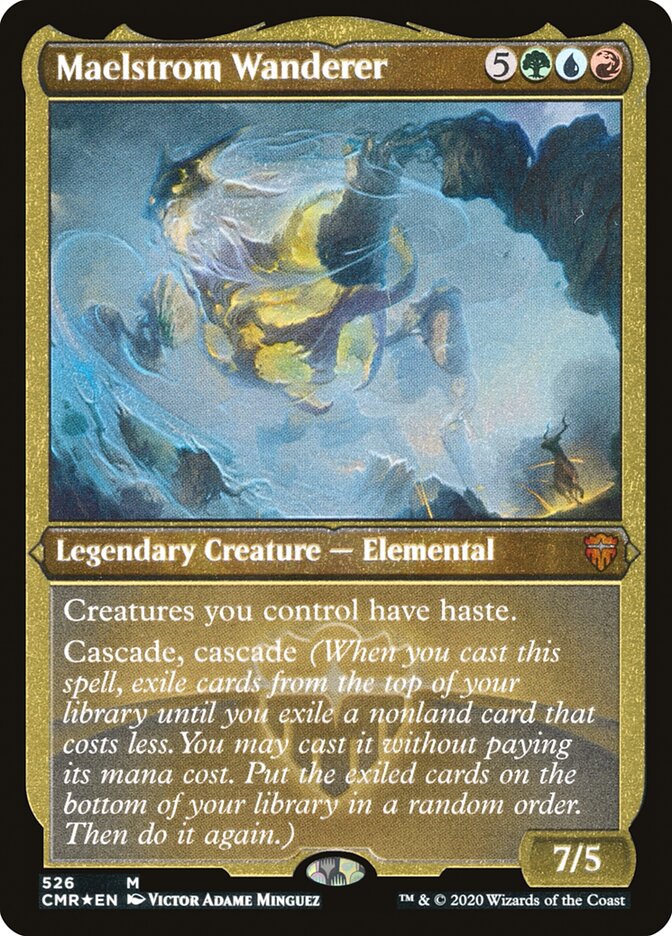 Maelstrom Wanderer (Etched) [Commander Legends] | Game Master's Emporium (The New GME)