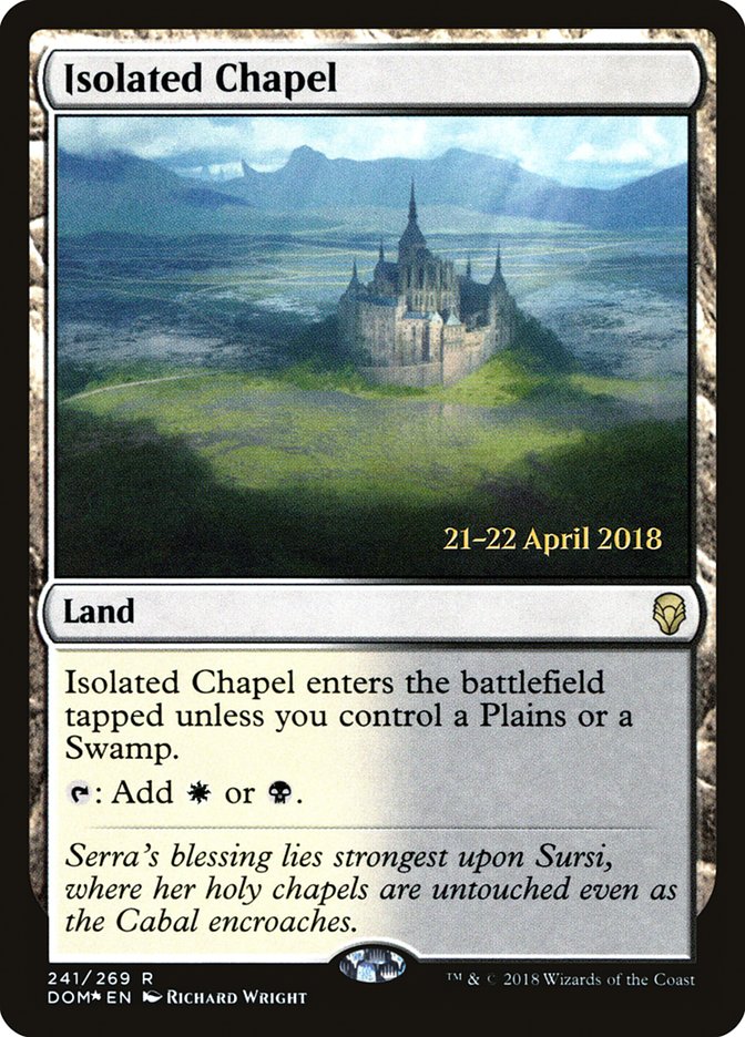 Isolated Chapel [Dominaria Prerelease Promos] | Game Master's Emporium (The New GME)