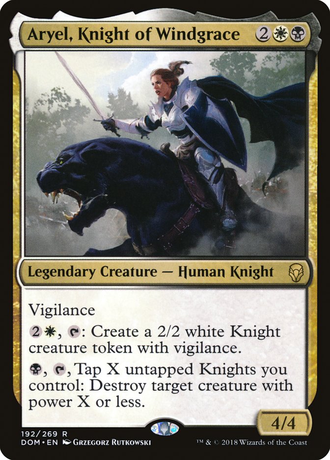Aryel, Knight of Windgrace [Dominaria] | Game Master's Emporium (The New GME)