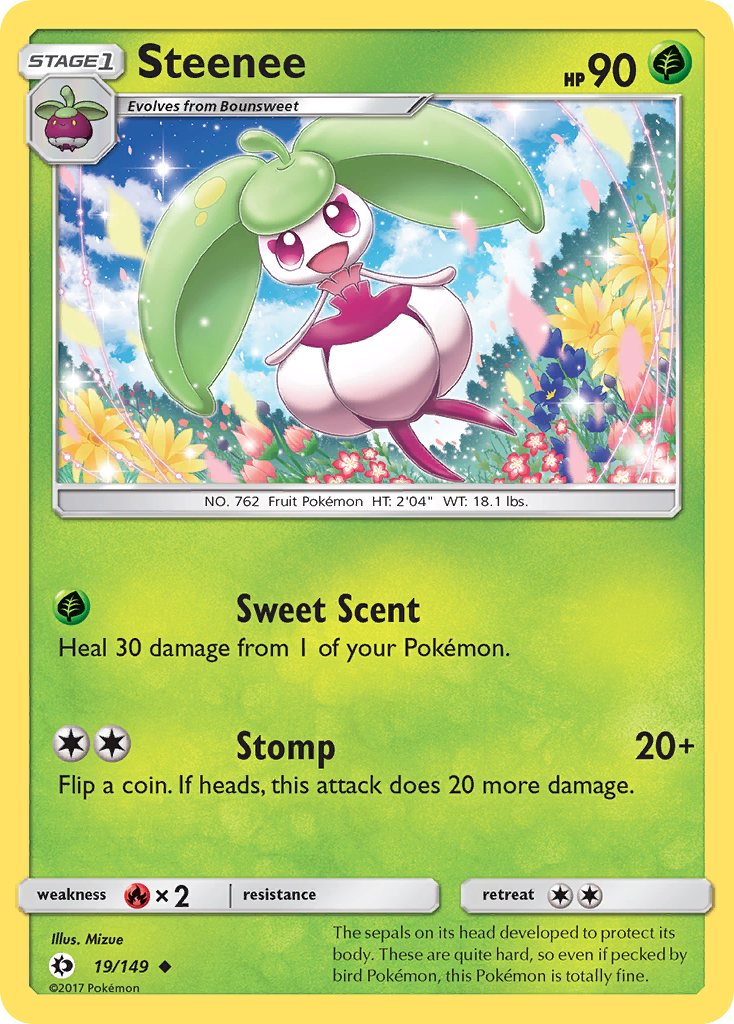 Steenee (19/149) [Sun & Moon: Base Set] | Game Master's Emporium (The New GME)