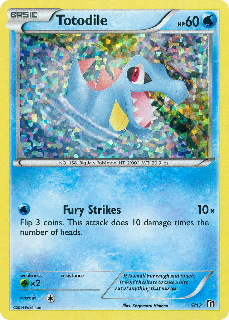 Totodile (5/12) [McDonald's Promos: 2016 Collection] | Game Master's Emporium (The New GME)