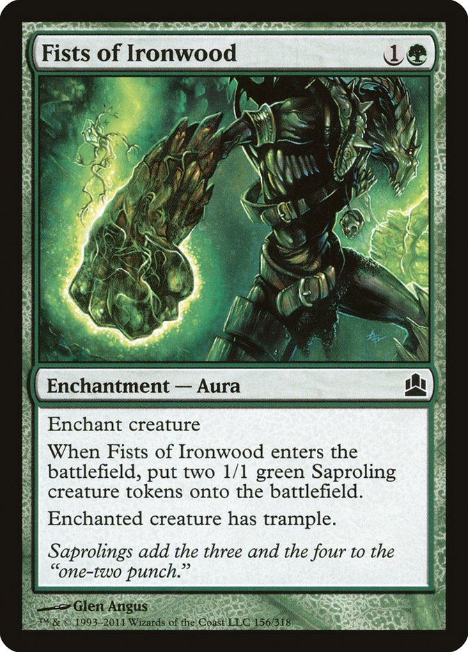 Fists of Ironwood [Commander 2011] | Game Master's Emporium (The New GME)