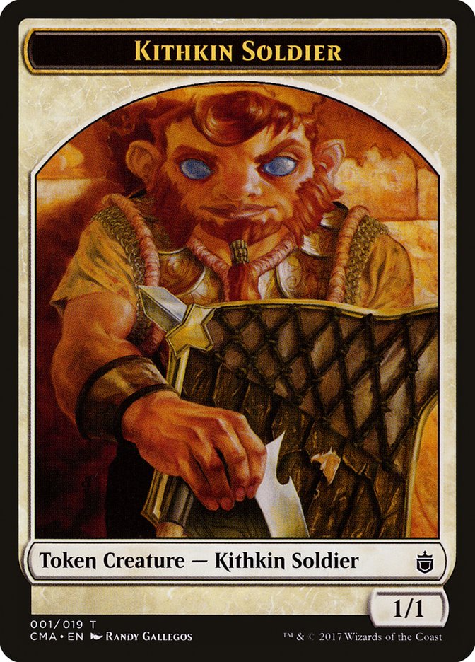 Kithkin Soldier Token [Commander Anthology Tokens] | Game Master's Emporium (The New GME)