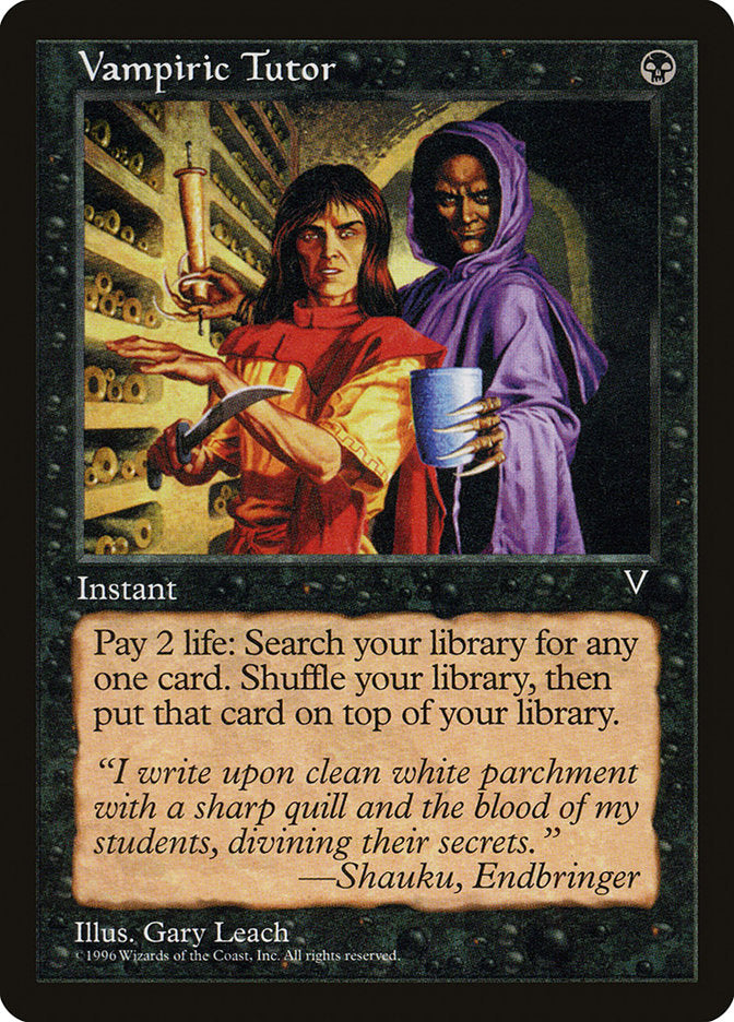 Vampiric Tutor [Visions] | Game Master's Emporium (The New GME)