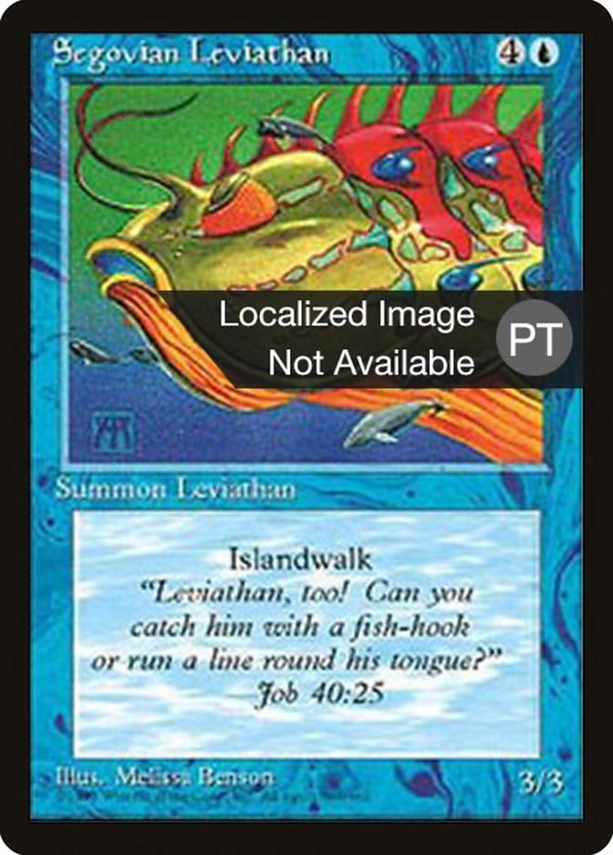 Segovian Leviathan [Fourth Edition (Foreign Black Border)] | Game Master's Emporium (The New GME)
