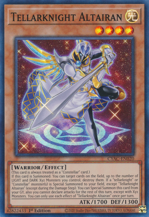 Tellarknight Altairan [CYAC-EN020] Super Rare | Game Master's Emporium (The New GME)