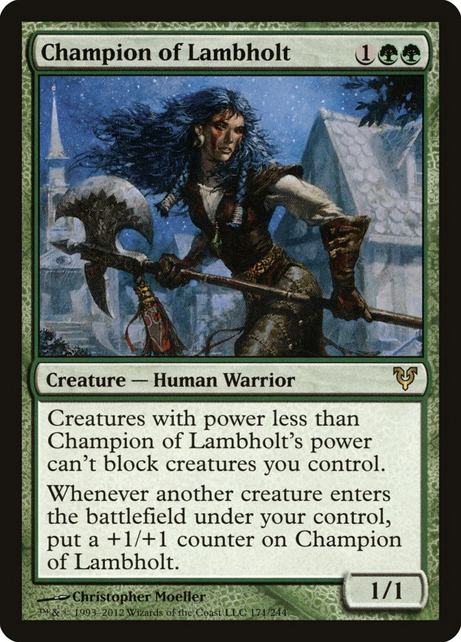 Champion of Lambholt [Avacyn Restored] | Game Master's Emporium (The New GME)
