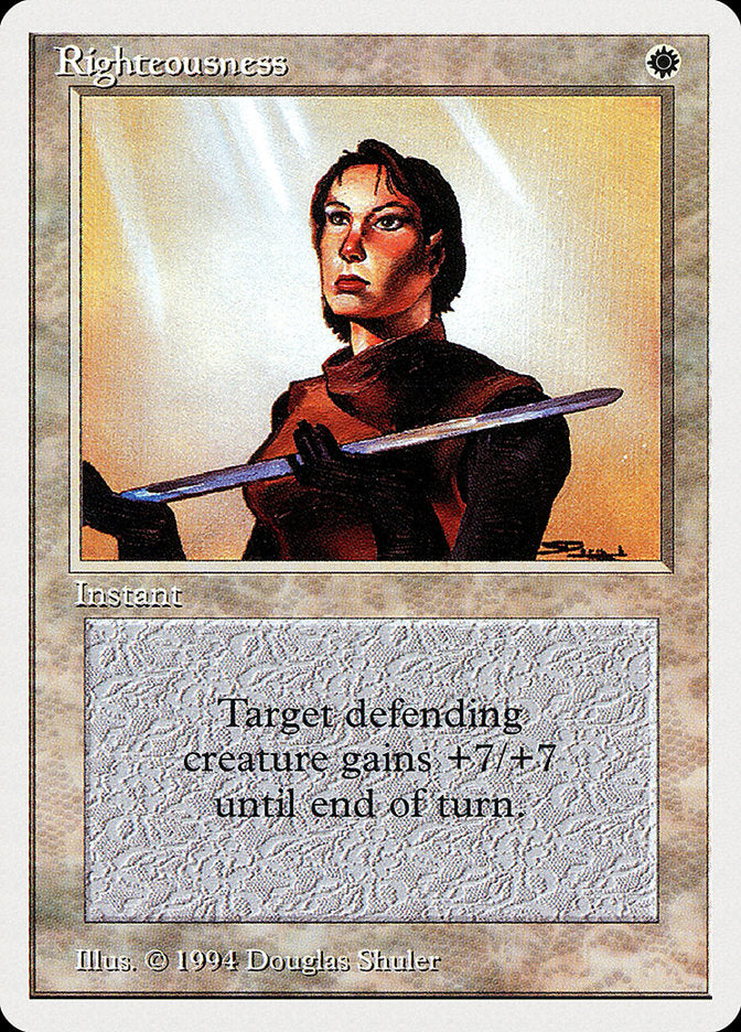 Righteousness [Summer Magic / Edgar] | Game Master's Emporium (The New GME)