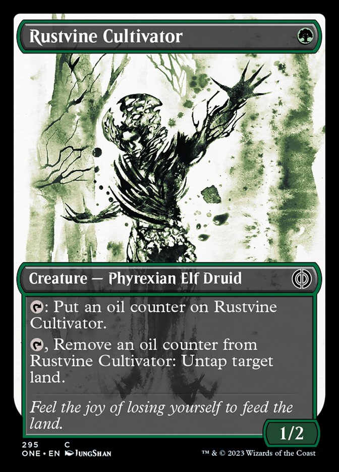 Rustvine Cultivator (Showcase Ichor) [Phyrexia: All Will Be One] | Game Master's Emporium (The New GME)