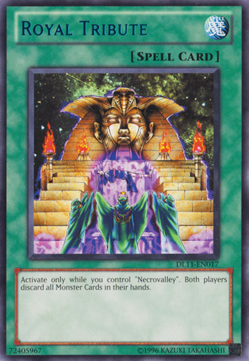 Royal Tribute (Blue) [DL11-EN017] Rare | Game Master's Emporium (The New GME)