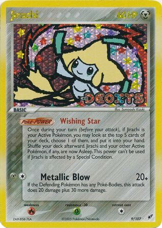 Jirachi (9/107) (Stamped) [EX: Deoxys] | Game Master's Emporium (The New GME)