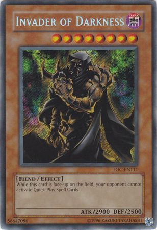 Invader of Darkness [IOC-EN111] Secret Rare | Game Master's Emporium (The New GME)