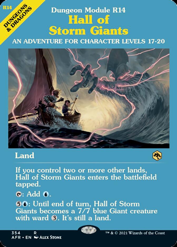 Hall of Storm Giants (Dungeon Module) [Dungeons & Dragons: Adventures in the Forgotten Realms] | Game Master's Emporium (The New GME)