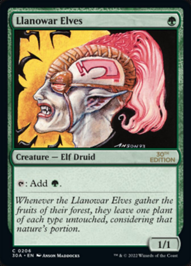 Llanowar Elves [30th Anniversary Edition] | Game Master's Emporium (The New GME)