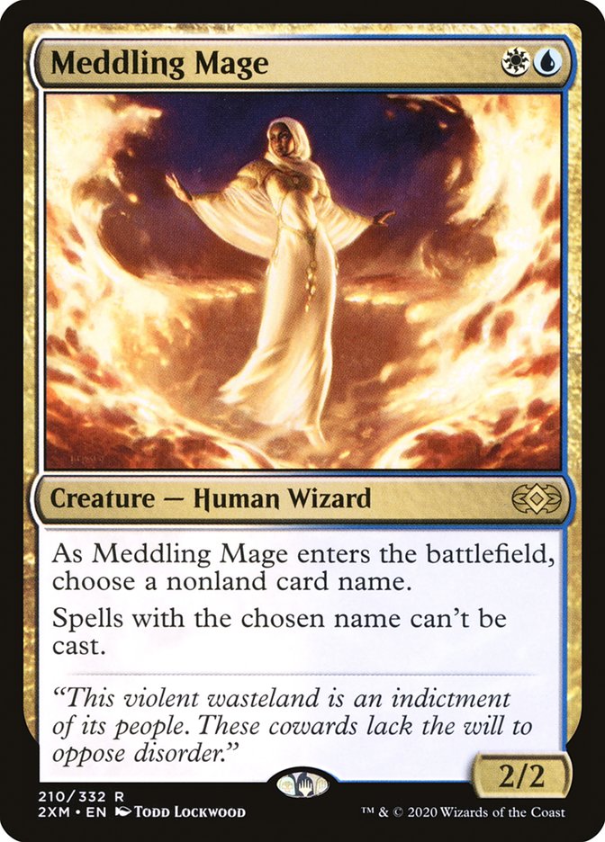 Meddling Mage [Double Masters] | Game Master's Emporium (The New GME)